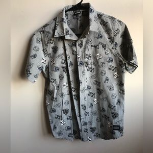 Disney Star Wars button down shirt
